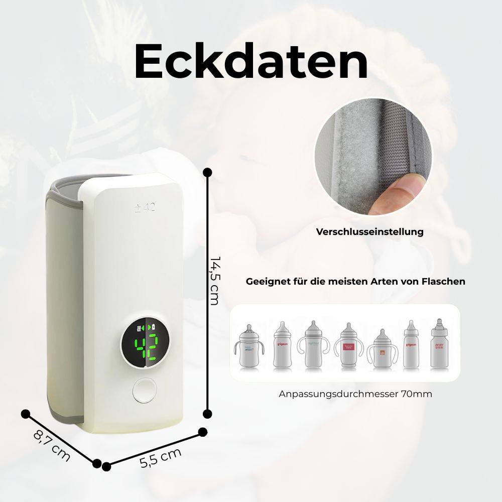 MilkBuddy Pro – Der Revolutionäre Kabellose Babyflaschenwärmer